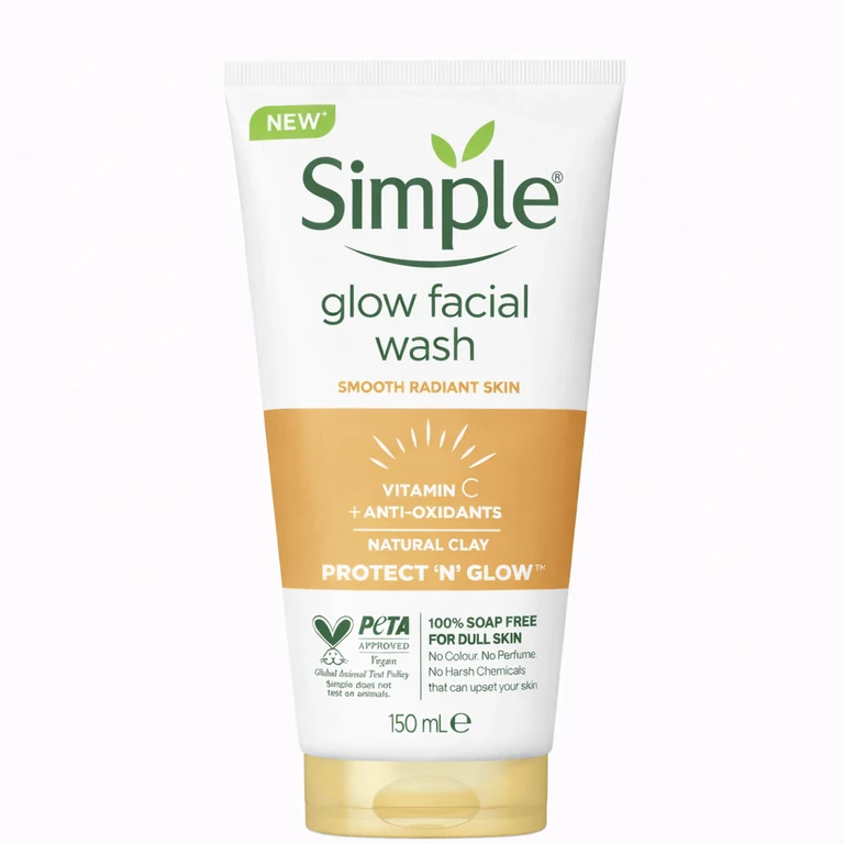 Simple Protect 'N' Glow Express Glow Clay Polish 150 ml (5.1 fl oz)